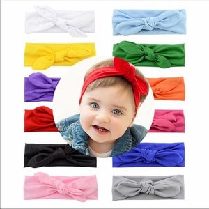 Baby/Toddler fabric knot headbands
